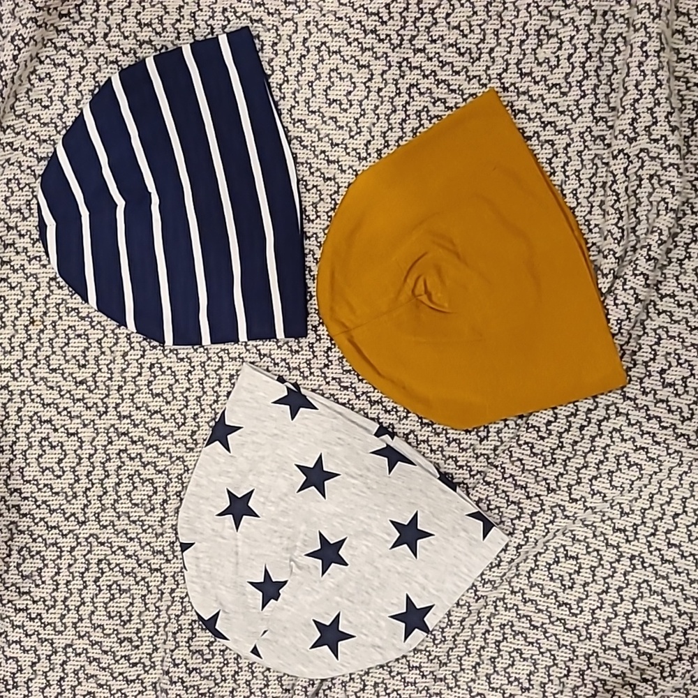 H&M Three Pack Bundle of Light Weight Beanies Size 4 - 8